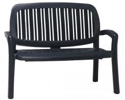 Lipari Bench - anthracite