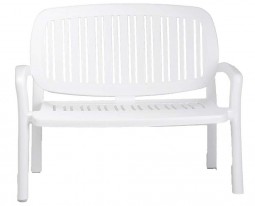 Lipari Bench - white