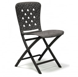 117 Zic Zac Spring Chair - black