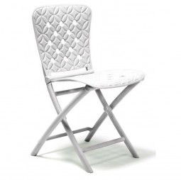 119 Zic Zac Spring Chair - white