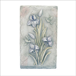 Lilac Bud flower wall plaque