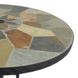 POMPEI 76cm Bistro Table Detail WS2