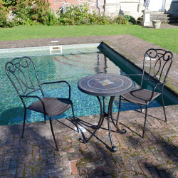 Torello table with Verona chairs