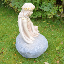 Blossom Fairy Statue Right