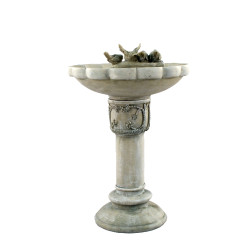 Derwend Bird bath - Antique Grey