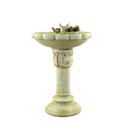 Derwend Bird bath - Sandstone effect