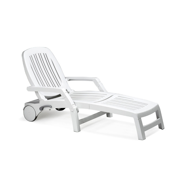 Vulcano Lounger - White