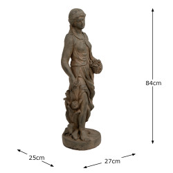 SUSIE in Spring 84cm Rust Effect Dimension MS1