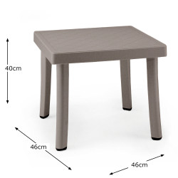 RODI Side Table Turtle Dove Dimension MS10
