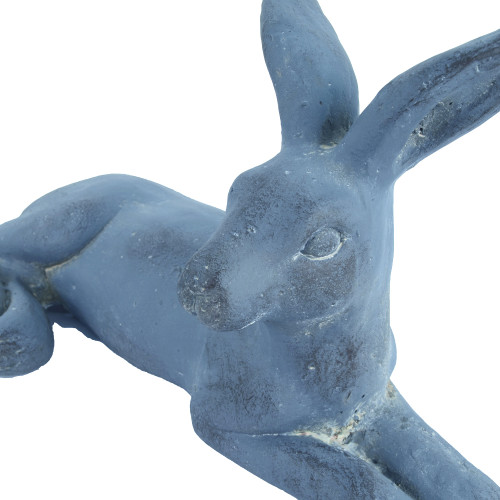 Hare Lying Blue Iron Effect