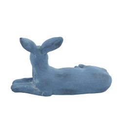 Hare Lying Blue Iron Effect