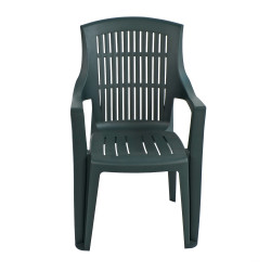 Parma chair in Green - front