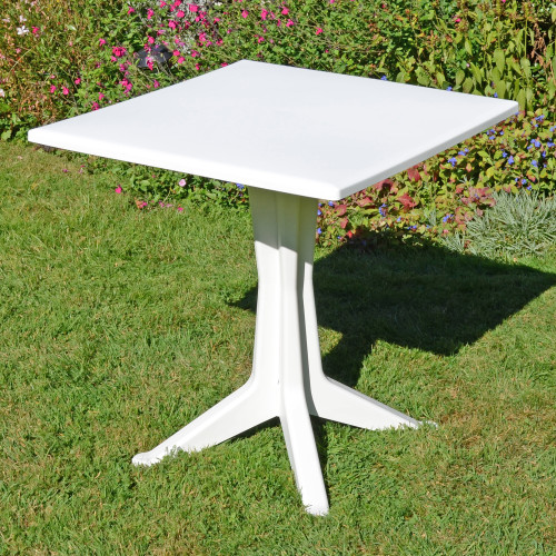 PONENTE Patio Table White LS1