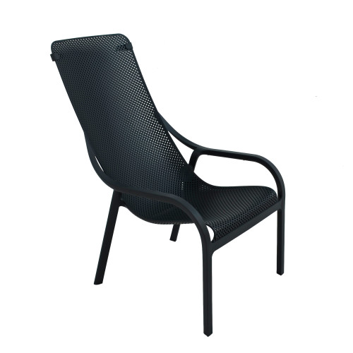 NET LOUNGE Chair Anthracite Profile WS7