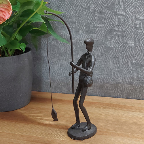 [01] AI 338 ~ ANGLER Elur Iron Figurine 22cm Mocha