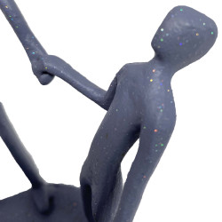 [05] AI 250 ~ FAMILY CIRCLE Elur Iron Figurine 19cm Grey Shimmer