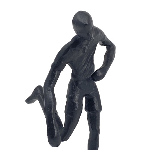 [05] AI 334 ~ FOOTBALLER Elur Iron Figurine 20cm Mocha