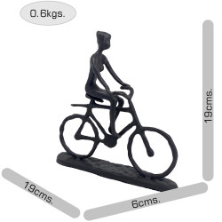 [10] AI 332 ~ BICYCLE RIDE Elur Iron Figurine 19cm Mocha
