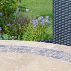 Vermont Dining Table With 4 Stockholm Black Chair Set [picture 04] a detail image