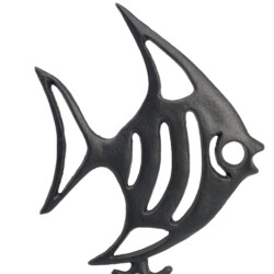 Angel Fish Elur Iron Ornament 37cm Mocha [picture 05] a detail image