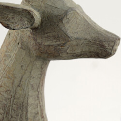 Deer 46cm Carved Wood Effect [picture 05] a detail image