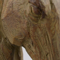 Horse Head 36cm Carved Wood Effect [picture 05] a detail image