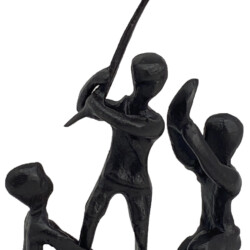 Huckleberry Boys Elur Iron Figurine 19cm Mocha [picture 05] a detail image