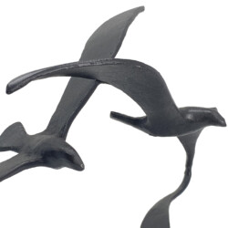Seagulls Elur Iron Ornament 20cm Mocha [picture 05] a detail image