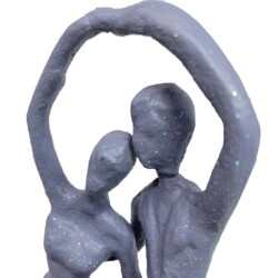 Wedding Dance Elur Iron Figurine 19cm Grey Shimmer [picture 05] a detail image
