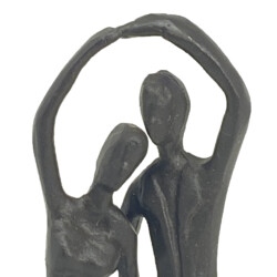 Wedding Dance Elur Iron Figurine 19cm Mocha [picture 05] a detail image