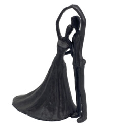 Wedding Dance Elur Iron Figurine 19cm Mocha [picture 06] a detail image
