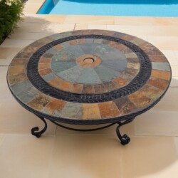 Villena 91cm Coffee Table [picture 21] a garden lifestyle image