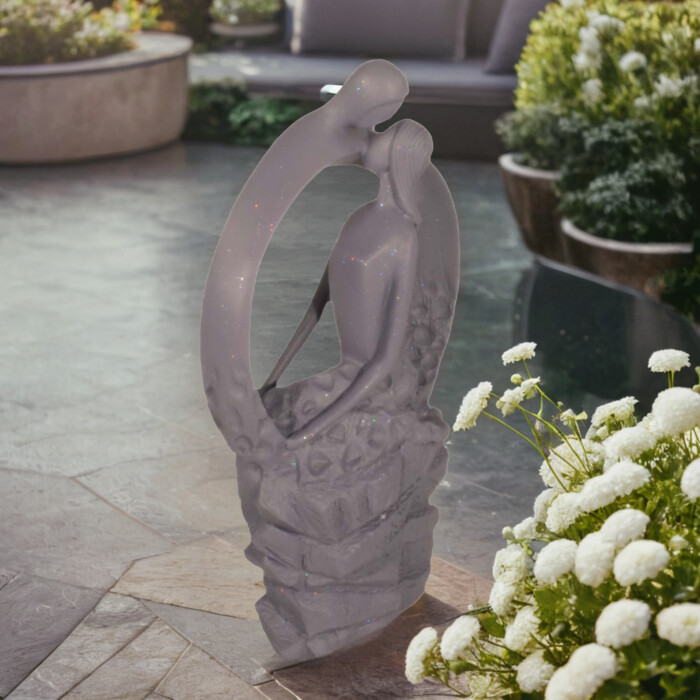 Blissful Halo 61cm Grey Shimmer [picture 01] a lifestyle image