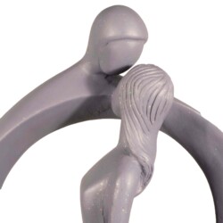 Blissful Halo 61cm Grey Shimmer [picture 05] a detail image