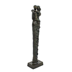 Contemporary Twist 63cm Aluminium Dark Verdigris [picture 02] a white background image