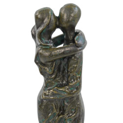 Contemporary Twist 63cm Aluminium Dark Verdigris [picture 05] a detail image