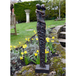 Contemporary Twist 63cm Aluminium Dark Verdigris [picture 08] a lifestyle image