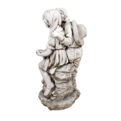Jack And Jill Reading 88cm Antique Stone Effect [picture 03] a white background image