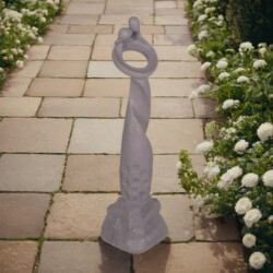 Romantic Twist 62cm Grey Shimmer [picture 01] a lifestyle image