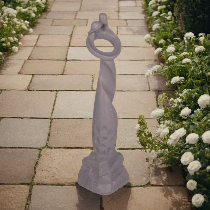 Romantic Twist 62cm Grey Shimmer [picture 01] a lifestyle image