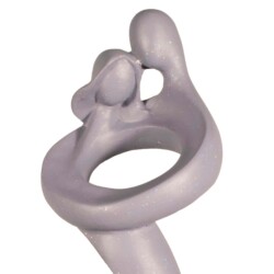 Romantic Twist 62cm Grey Shimmer [picture 05] a detail image