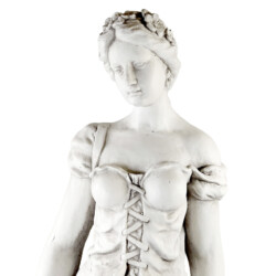 Sally In Summer 84cm White Stone Effect [picture 05] a detail image