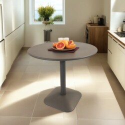 Albin 80 Round Table Nickel Grey picture 28 a lifestyle image