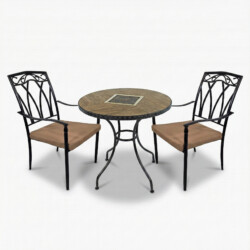 Haslemere 71Cm Bistro Table With 2 Ascot Chair Set picture 04 a detail image
