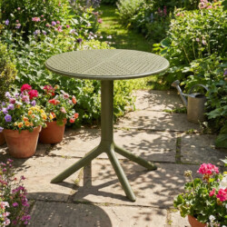 Bergen Bistro Table Avocado Green picture 21 a garden lifestyle image