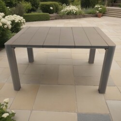 Henrik 140 Dining Table Nickel Grey picture 28 a lifestyle image