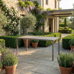 Cube 140 X 80Cm Table Turtle Dove picture 21 a garden lifestyle image