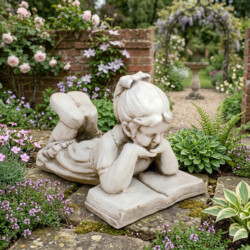 Ellen 34Cm Antique Stone Effect picture 01 a garden lifestyle image