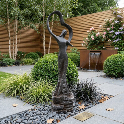 First Dance 80Cm Ebony Effect picture 01 a garden lifestyle image