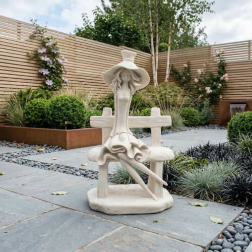 Florence 55Cm Cream picture 01 a garden lifestyle image